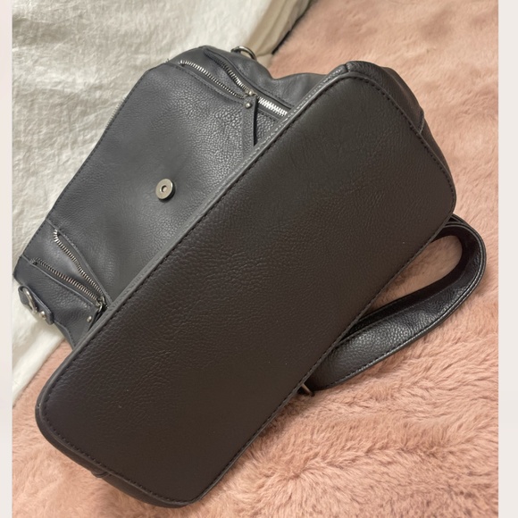 Vegan Leather Boho Hipster Hippie Art Chic Glam Minimalist Backpack Purse Bag - Picture 7 of 7